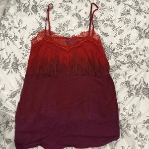 Lace tank